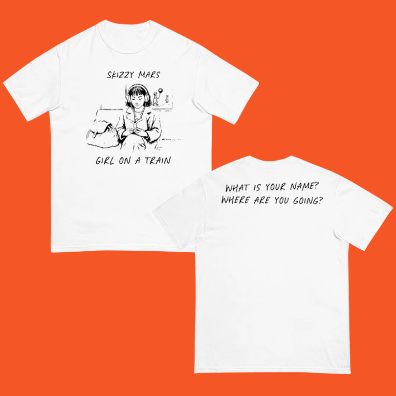 Girl On A Train Lyric Shirt