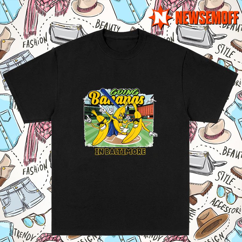 Going Bananas True Navy T-Shirt