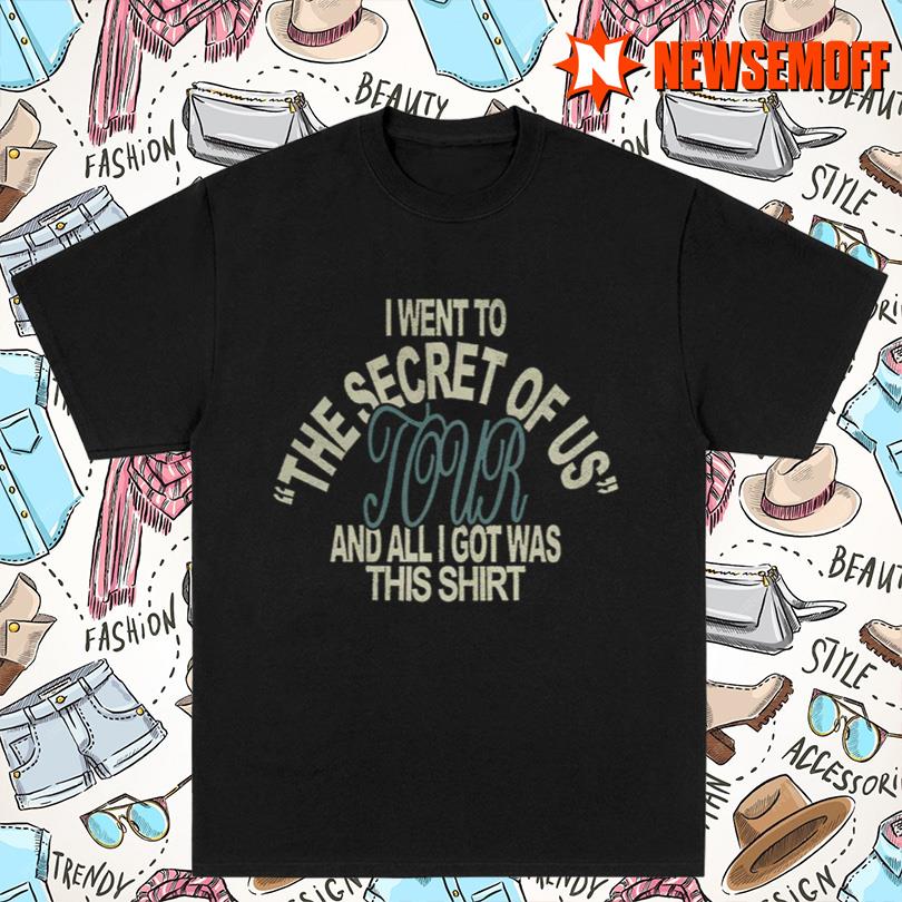 Gracie Abrams The Secret of Us Tour Shirt