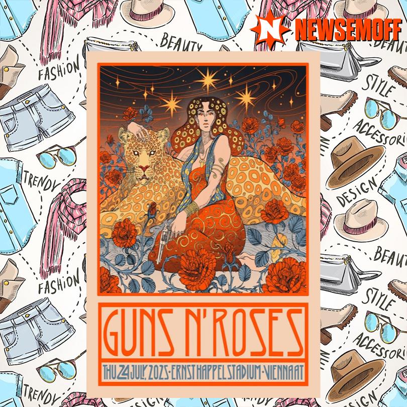Guns N Roses Vienna Poster