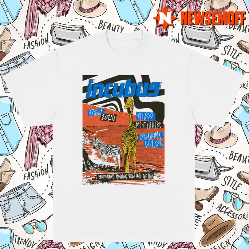Incubus Limited Edition Oklahoma City 2025 Shirt