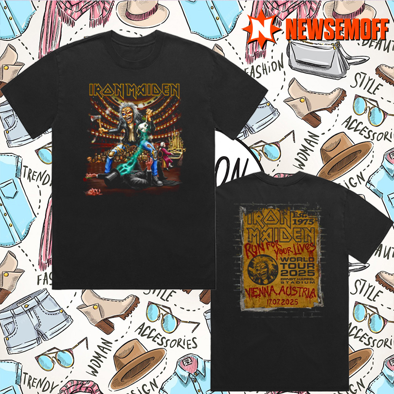 Iron Maden Vienna Austria July 17 2025 Merch