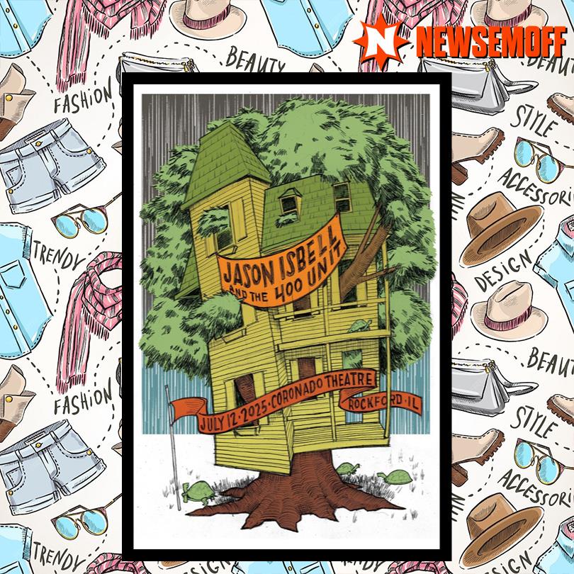 Jason Isbell Rockford Show Poster