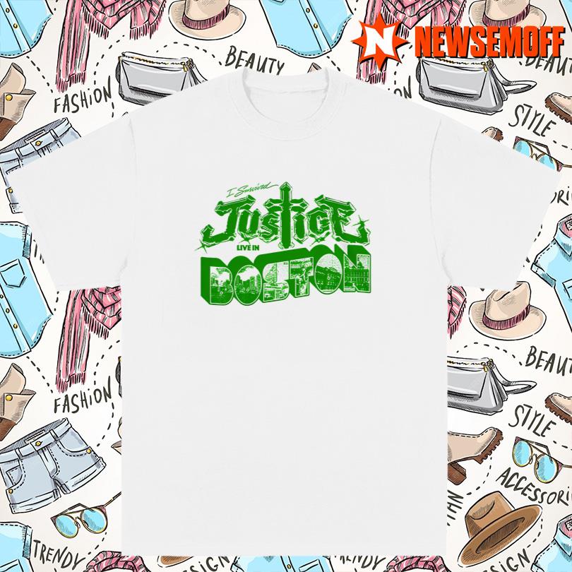 Justice I survived Justice Live in Boston Tour Shirt
