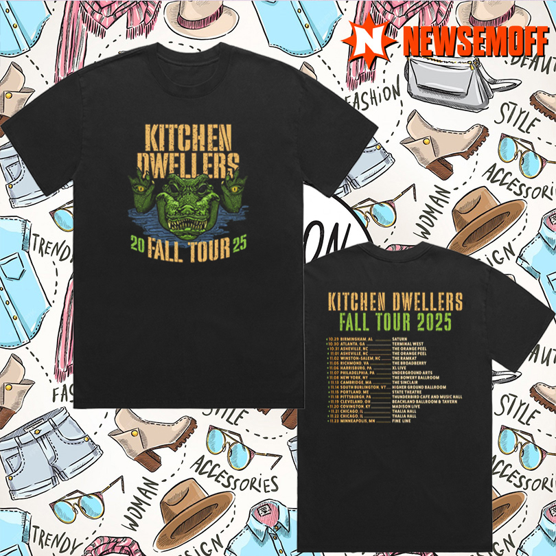 Kitchen Dwellers Fall Tour 2025 Tee