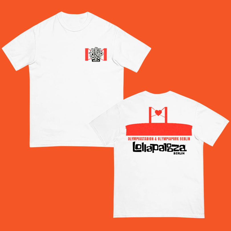 Lollapalooza Lolla Meets Olympia Organic Unisex Merch
