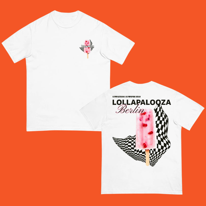 Lollapalooza N Ice Day Organic Unisex T Shirt