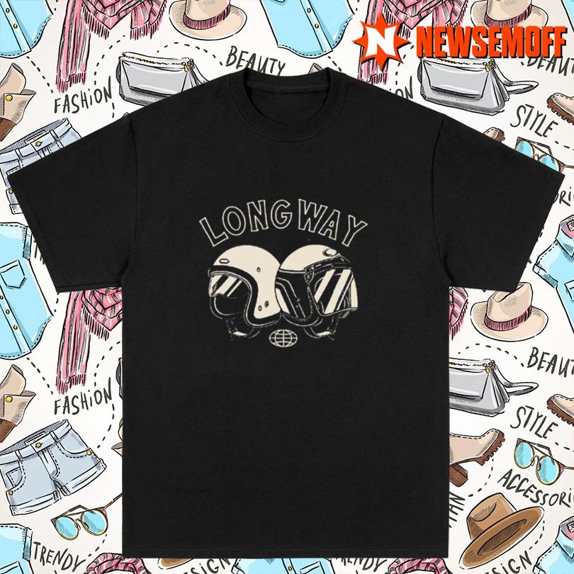 Long Way Helmet Tee