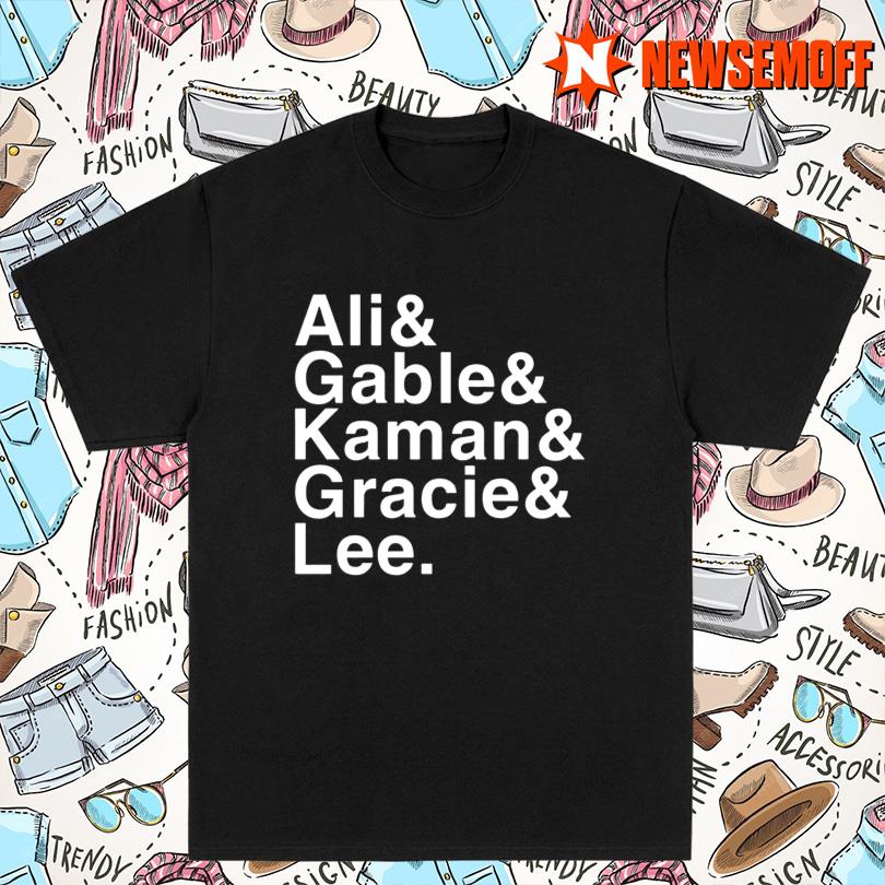 Minimalist Musician Names Graphic Tee