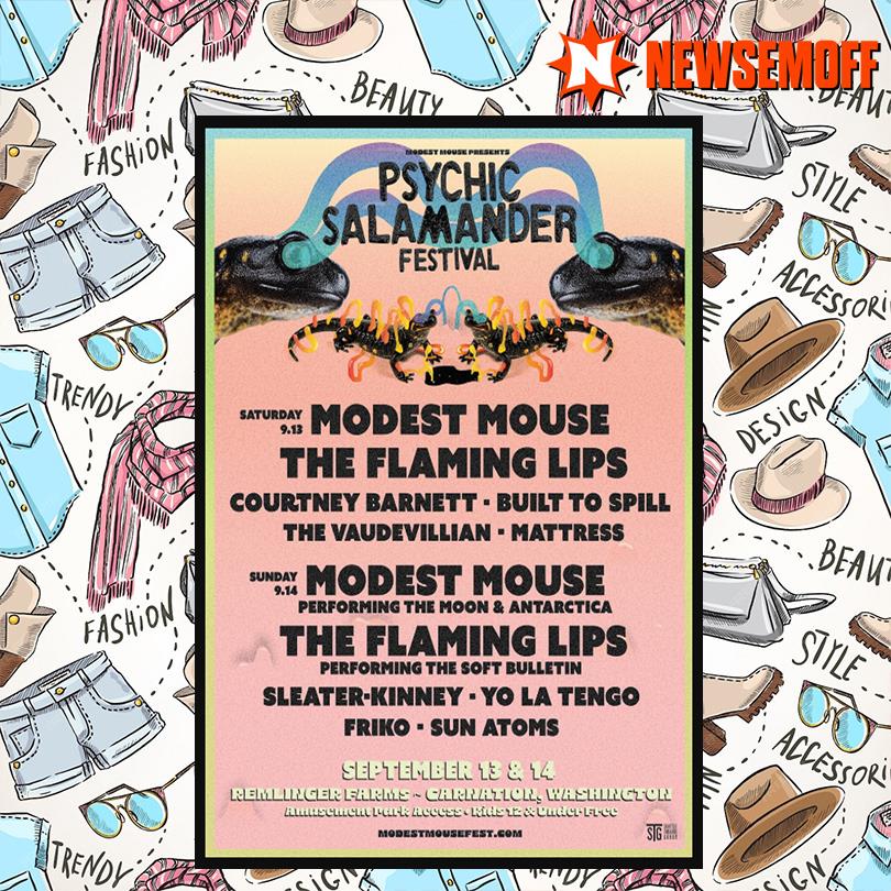 Modest Mouse September 14 2025 Poster