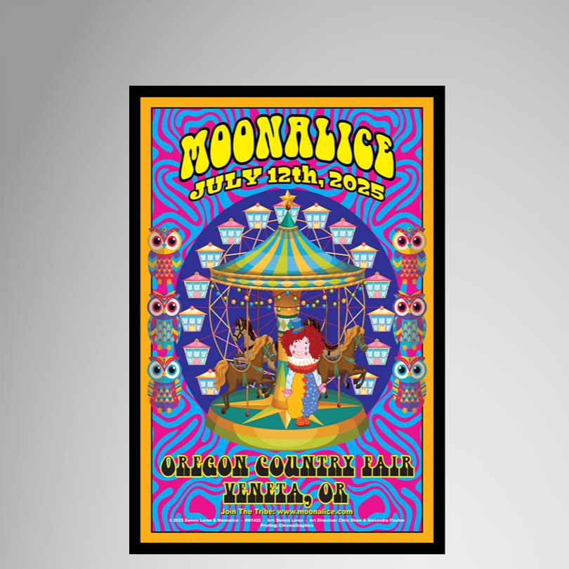 Moonalice Tour Poster 2025