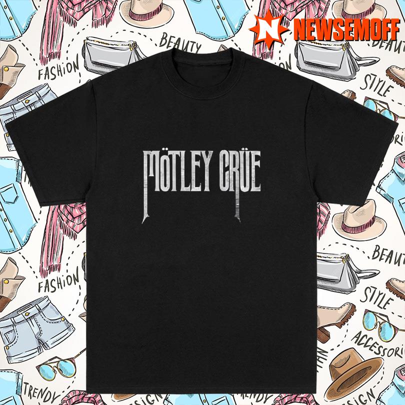 Motley Crue Theatre of Pain Logo T Shirt
