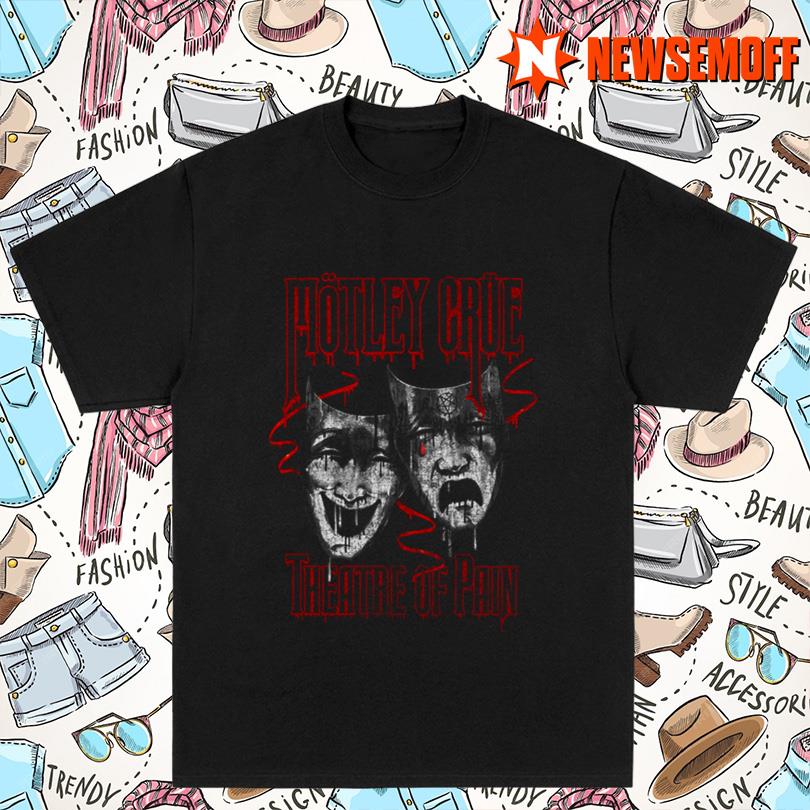 Motley Crue Theatre of Pain Rustic Drip Merch