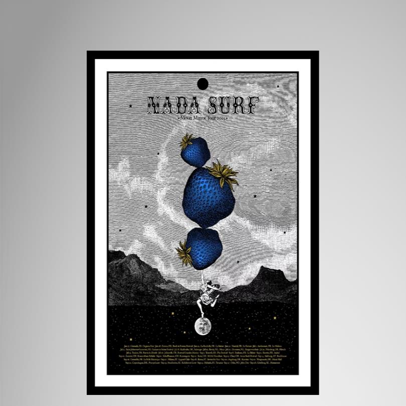 Nada Surf Moon Mirror Tour 2025 Poster