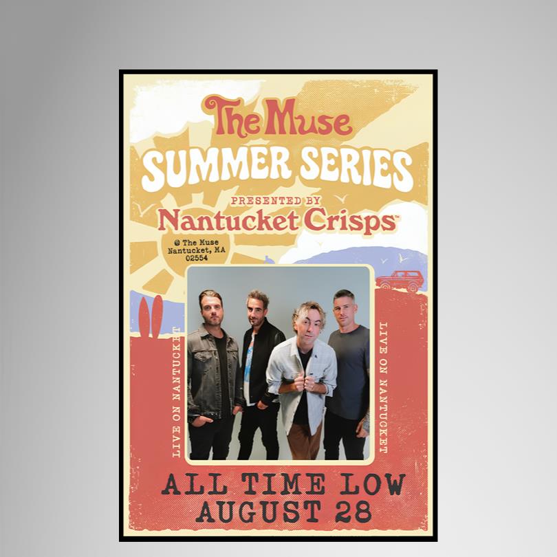 Nantucket MA 2025 Concert Poster