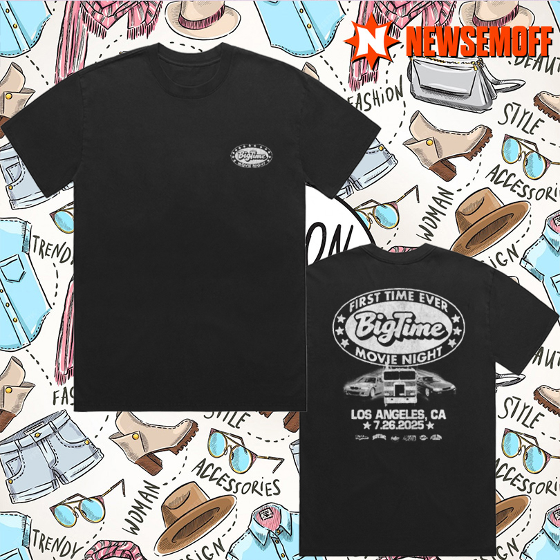 Official Big Time Movie Night Shirt