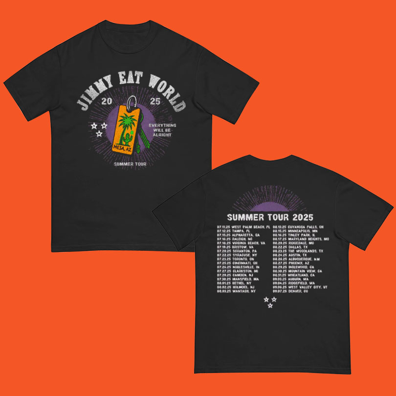 Official Jimmy Eat World Merch