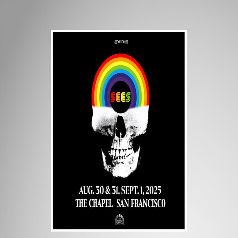 Oh Sees Aug 30 2025 San Francisco Poster
