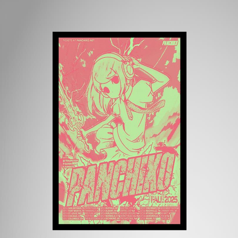 Panchico Fall Tour 2025 Poster