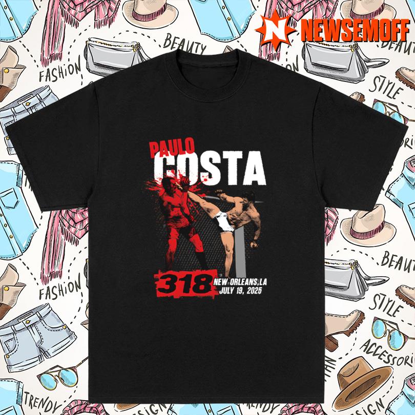 Paulo Costa 318 Cage Merch