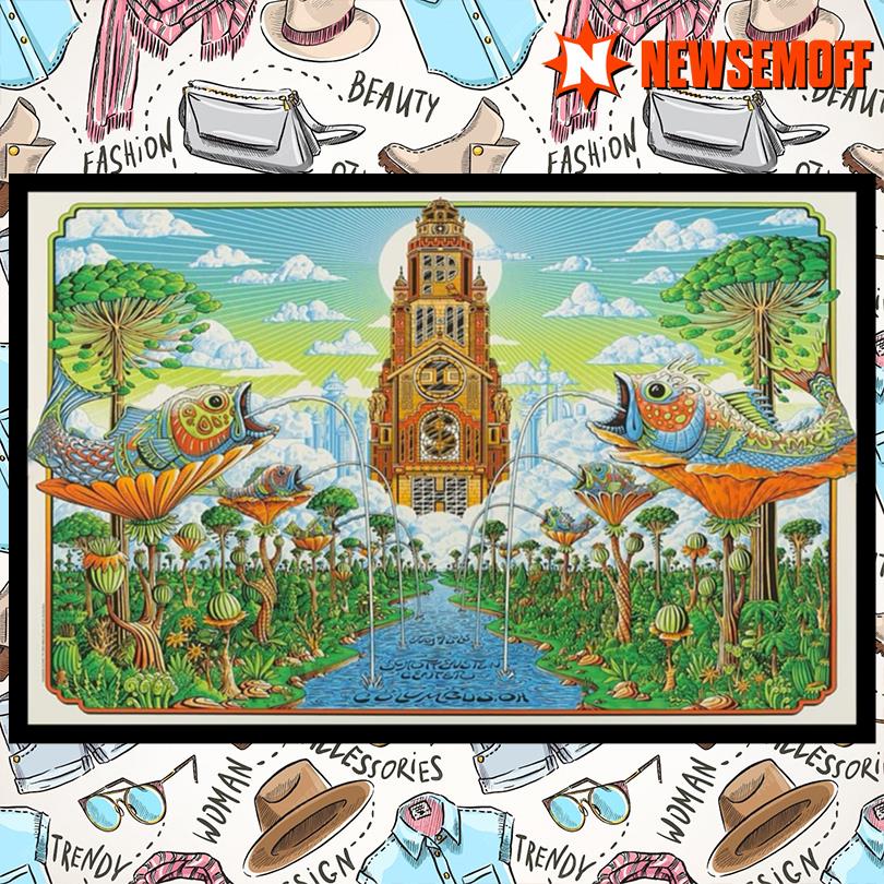 Phish At Schottenstein Center In Columbus OH On Jul 9 2025 Poster