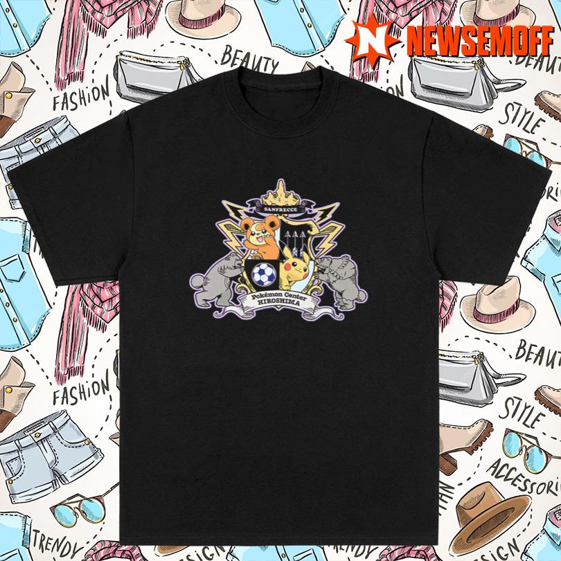 Pokemon Sanfrecce Hiroshima Shirt