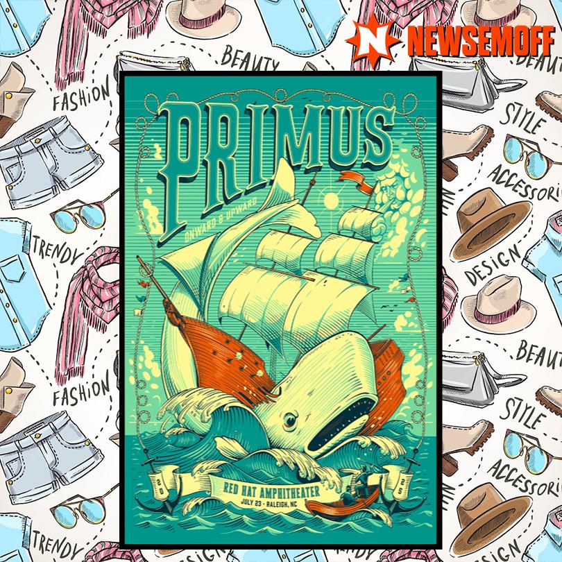 Primus July 23 2025 Raleigh NC Poster