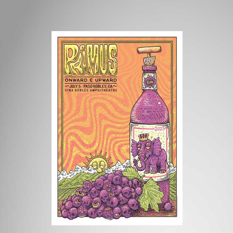 Primus Official Tour Poster