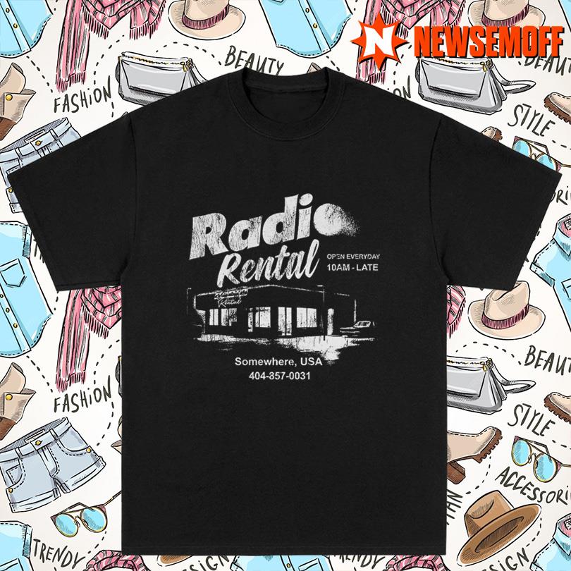 Radio Rental Open Late T-Shirt