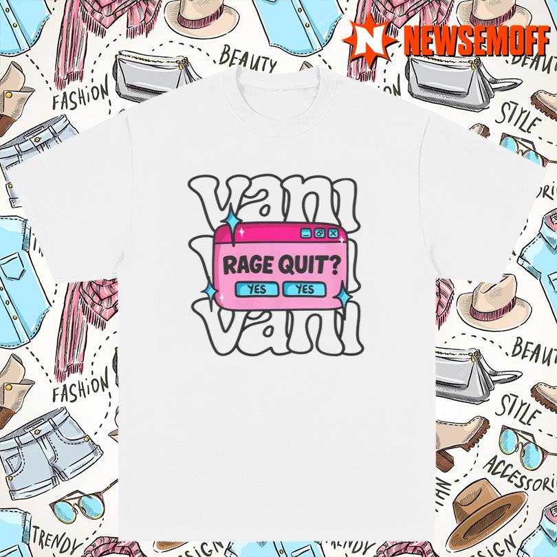 Rage Quit Meme Graphic Tee