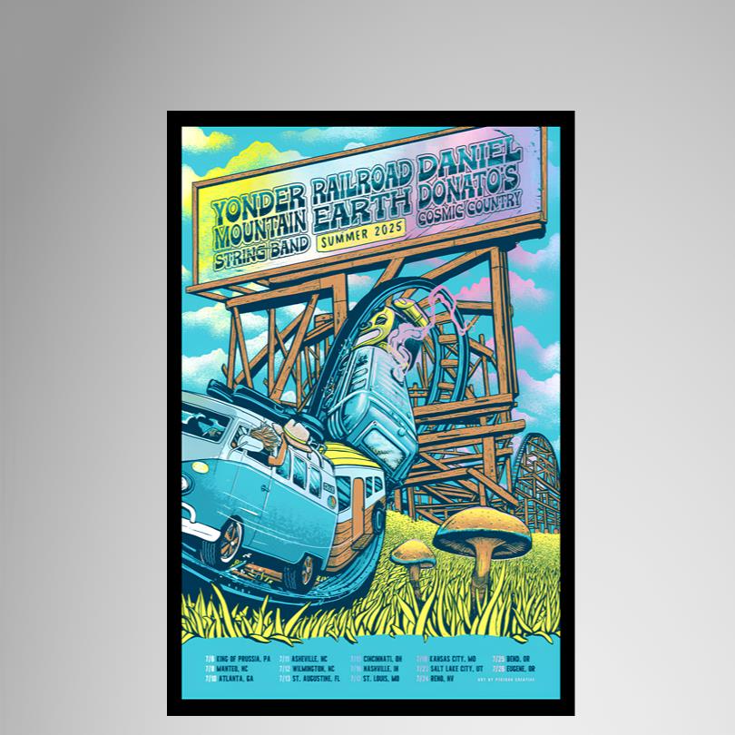 Railroad Earth Tour Poster