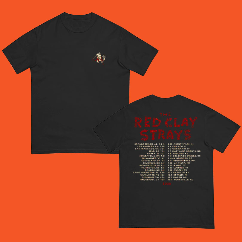Red Clay Strays Tour T‑Shirt