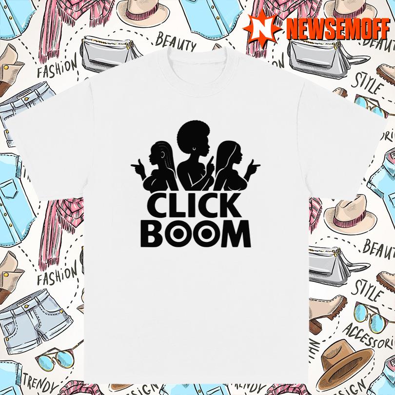 Reggie Denireaux Click Boom Merch
