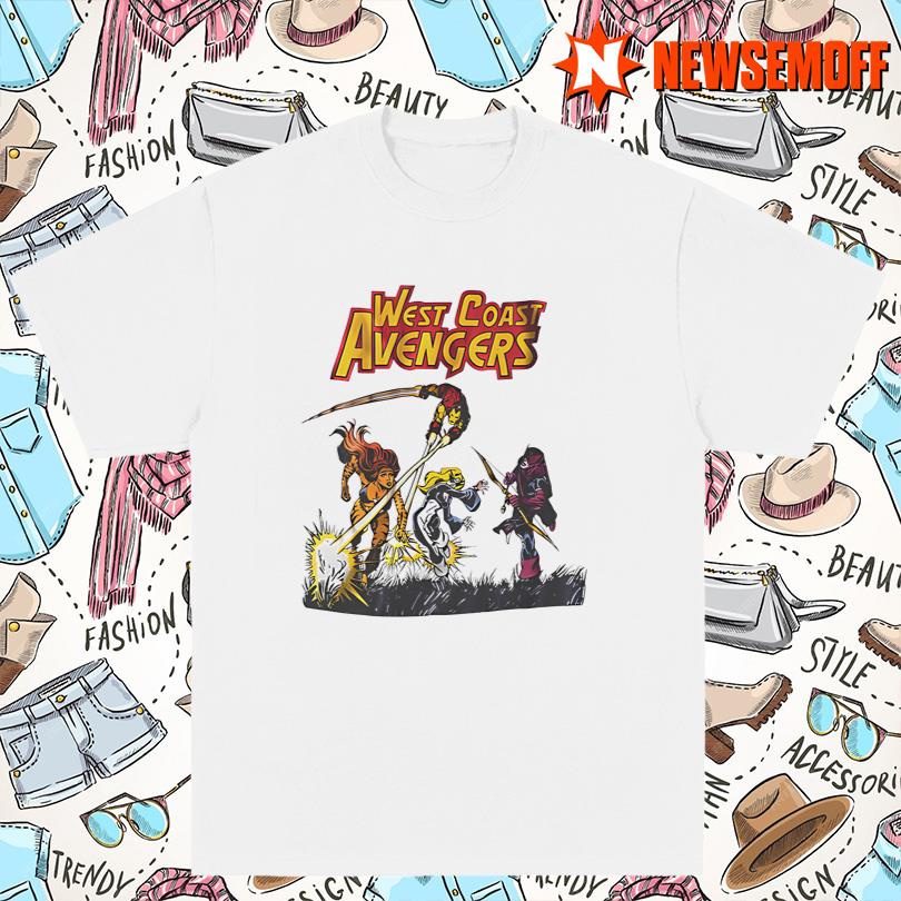 Robert Downey Jr West Coast Avengers Merch