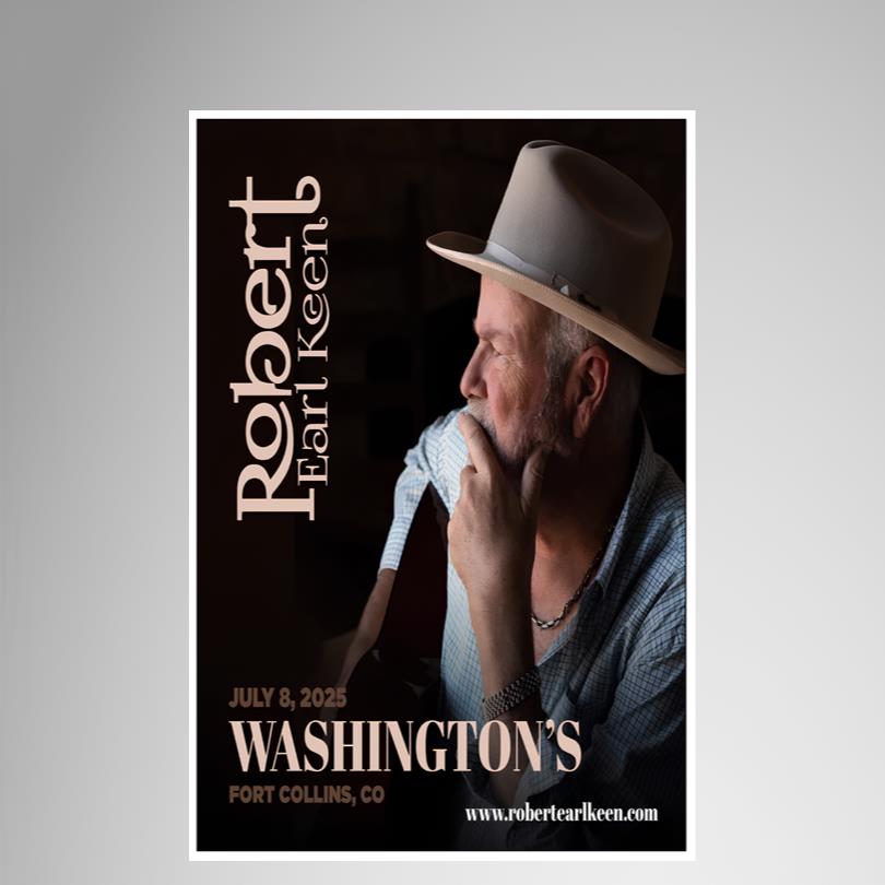 Robert Earl Keen Tour 2025 Poster