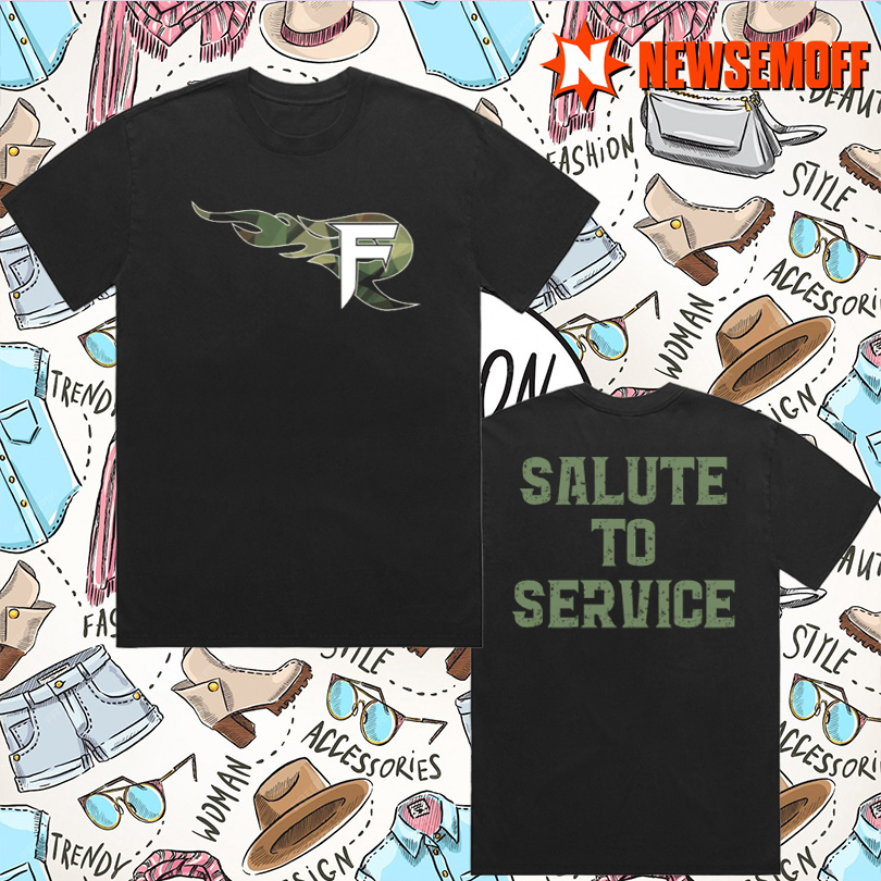 Salute To Service Veteran Shirt