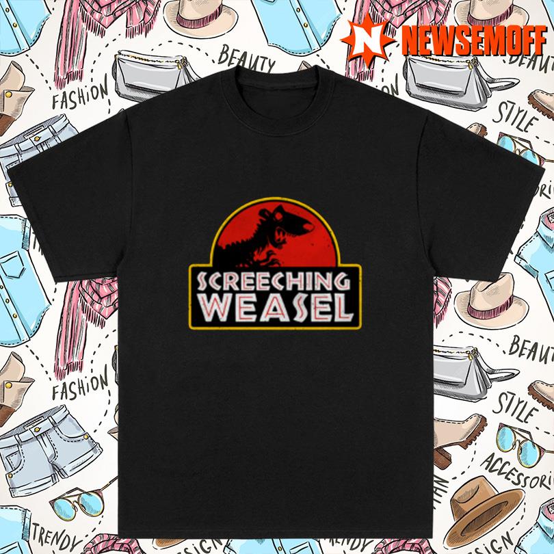 Screeching Weasel Jurassic Weasel Limited T-Shirt