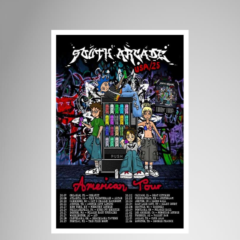 Shouth Arcade Concert Poster