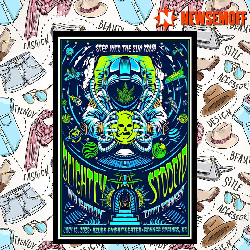 Slightly Stoopid 2025 Concert Poster Kansas