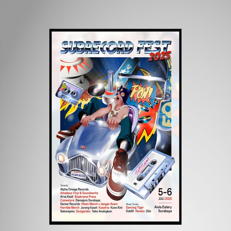 Subrecord Fest Surabaya Poster 2025