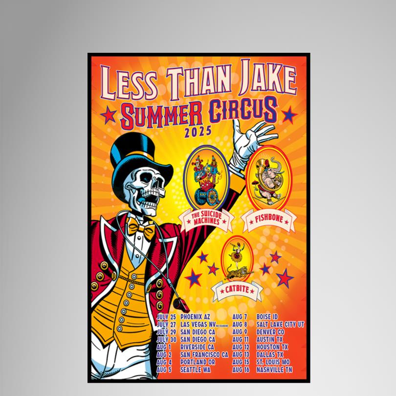 Summer Circus Tour Poster
