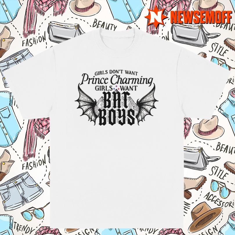 The Lost Bros Girls Want Bat Boys Tee