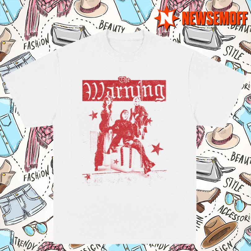 The Warning Band Stars Tour Shirt