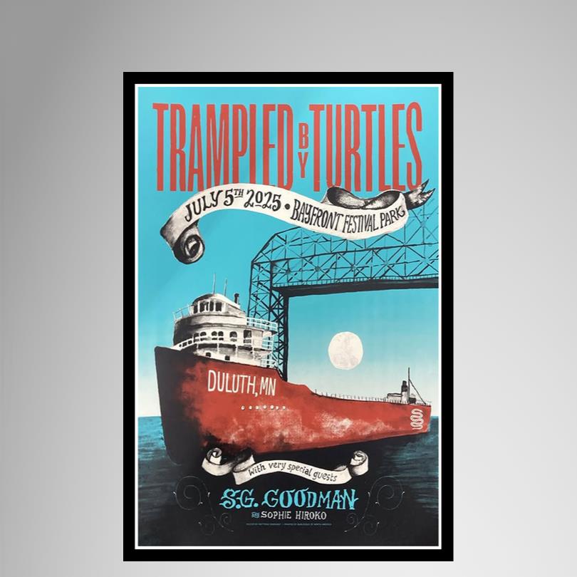 Trampled By Turtles Duluth Poster