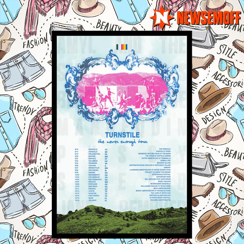 Turnstile Live Concert Art Print