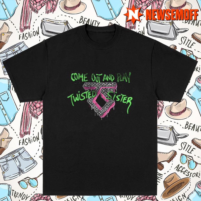 Twisted Sister Come Out and Play Crewneck T Shirt