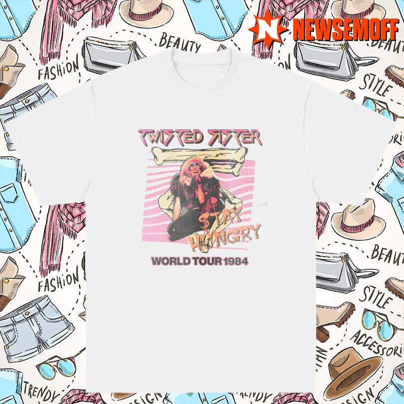 Twisted Sister Stay Hungry World Tour T-Shirt