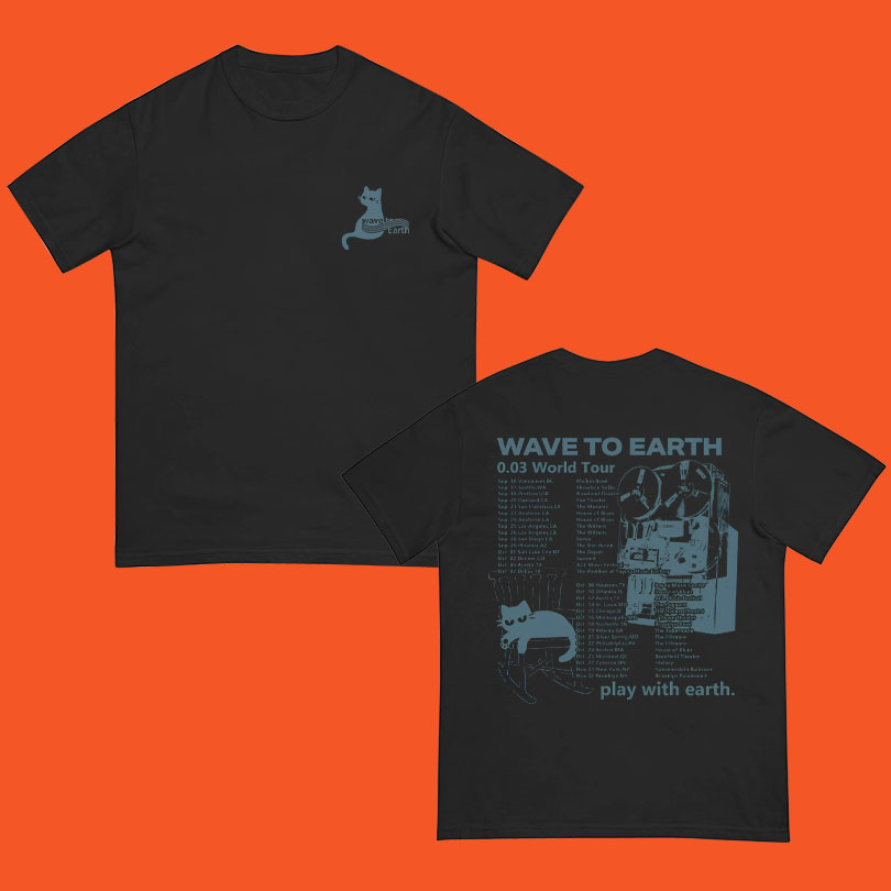 Wave To Earth Cat Tour Merch