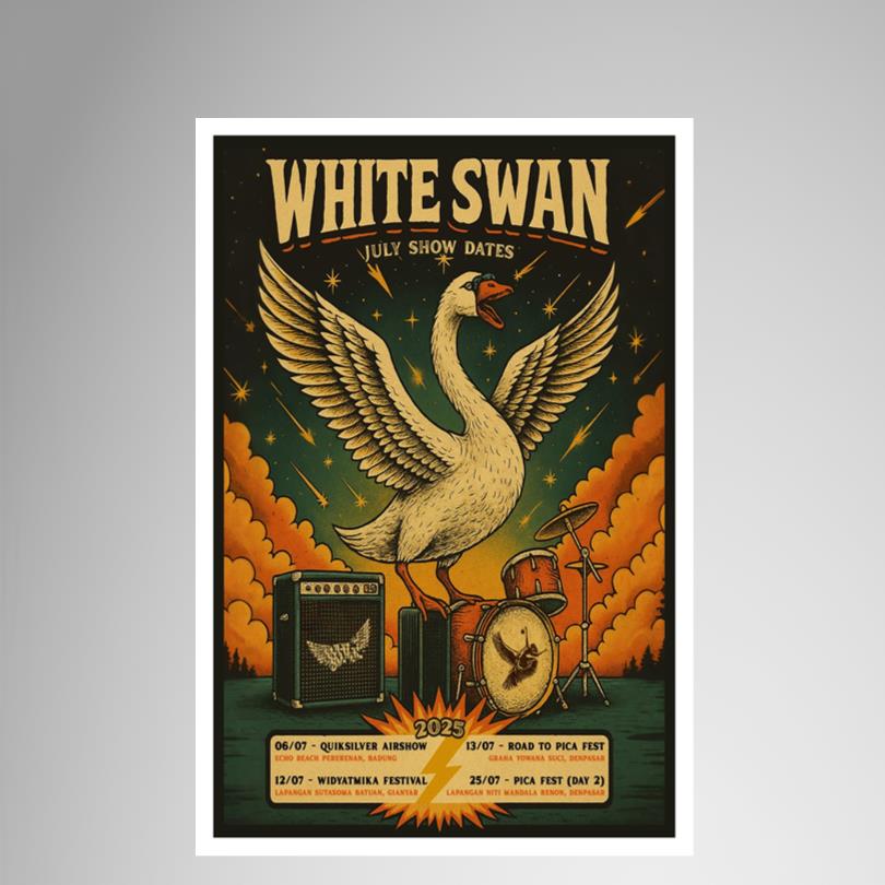 White Swan July 2025 Poster