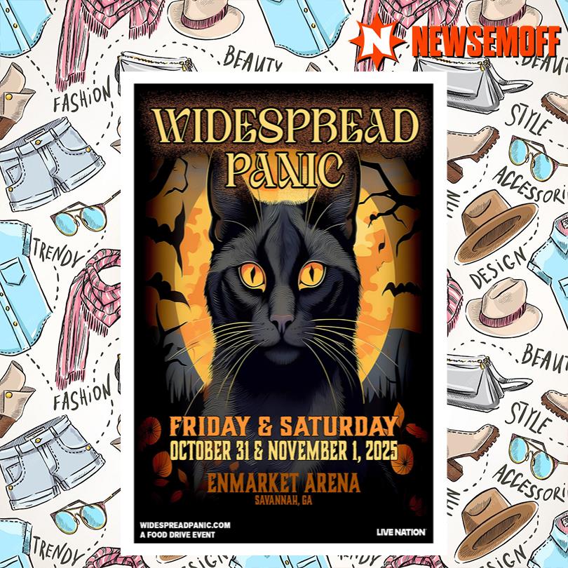 Widespread Panic Live Show Poster